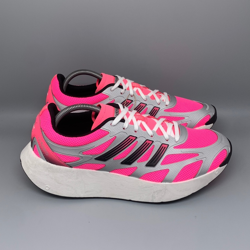 Adidas Adizero Aruku Pink Silver Metallic Running ShoesJP5568 Women’s Sz 11 NWT